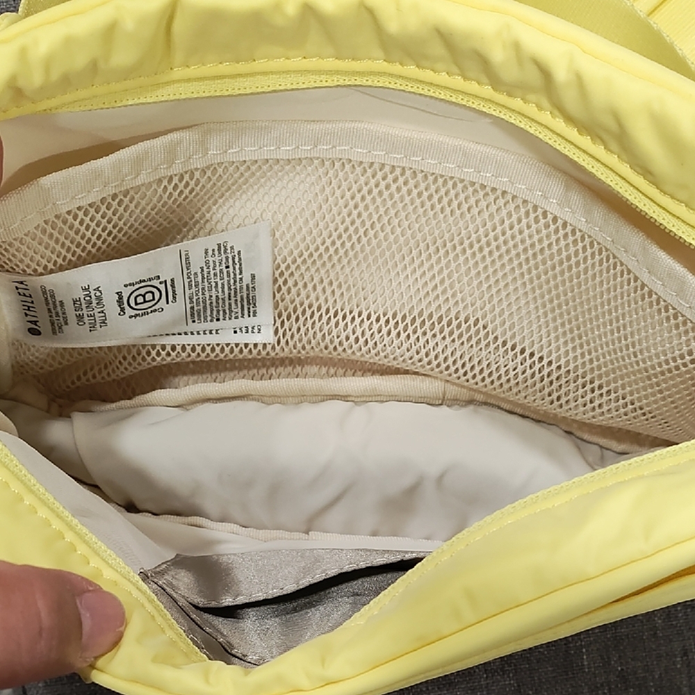 Athleta Sunny Yellow Crossbody Bag - Picture 6 of 10